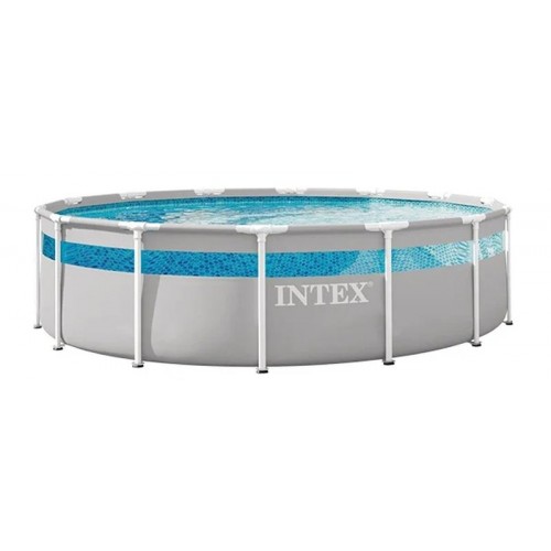 INTEX Prism Frame Clearview Set Bazén 427 x 107 cm s kartušovou filtrační pumpou 26722NP