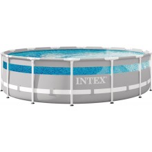 INTEX Prism Frame Clearview Set Bazén 427 x 107 cm s kartušovou filtrační pumpou 26722NP