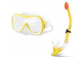 INTEX Potapěčský set: maska a šnorchl, žlutý 55647