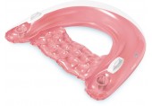 INTEX Sit 'n Float Nafukovací sedátko s madly, růžové 58859EU