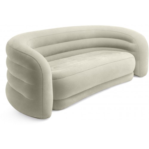 INTEX Curve Nafukovací zaoblená pohovka 229cm x 109cm x 81cm 66571NP