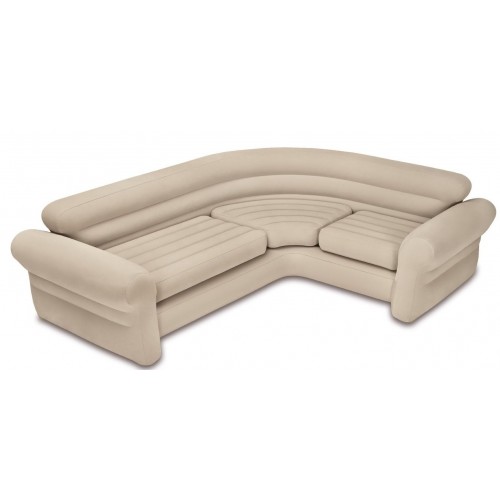 INTEX CORNER SOFA Rohová nafukovací pohovka 257x203 cm 68575NP/EP