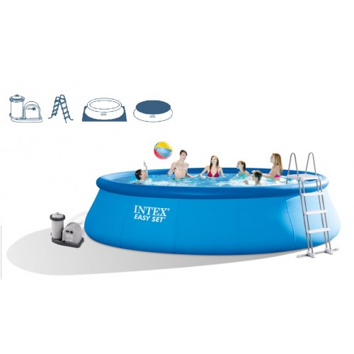 INTEX Bazén Easy Set Pool 549 x 122 cm s kartušovou filtrací, 28176NP