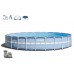 INTEX PRISM FRAME POOL SET Bazén 549 x 122 cm s kartušovou filtrací, 28752GN