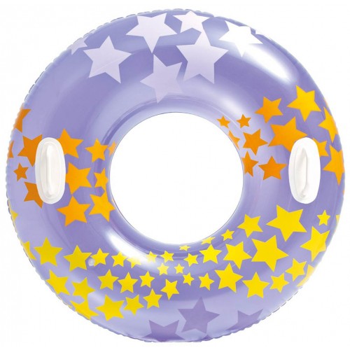 INTEX Nafukovací kruh do vody 91 cm fialový 59256NP