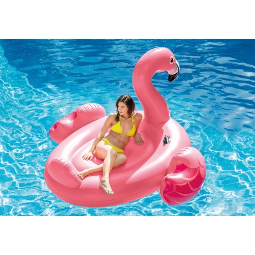 INTEX MEGA FLAMINGO ISLAND Nafukovací plameňák, růžový 218 x 211 x 136 cm 56288EU