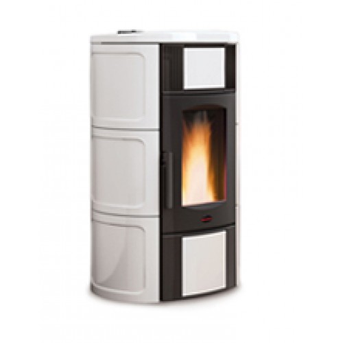 Iside Idro 18kW bílá krbová kamna