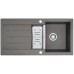 Franke Java JAG 651, 1000x510 mm, granitový dřez šedý kámen + miska 114.0120.162