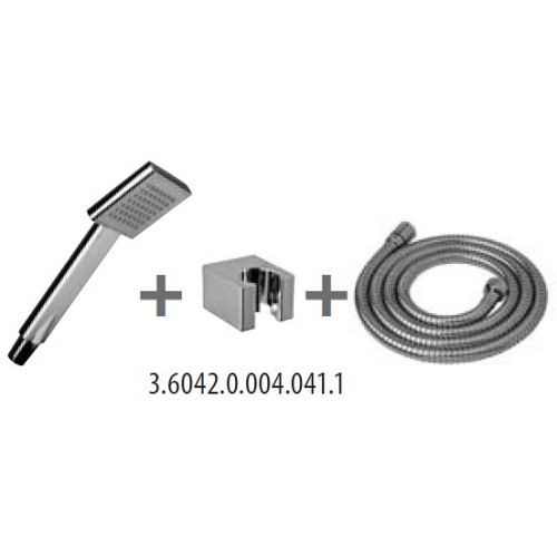 Jika CUBITO sprchová sada II. (sprcha II., držák, hadice) H3604200040411 Jika CUBITO sprchová sada II. (sprcha II., držák, hadice) H3604200040411