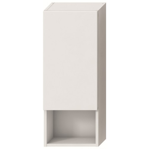 Jika LYRA Střední skříňka mělká, 3 police, pravé dveře bílý lak/bílá H4531720383001