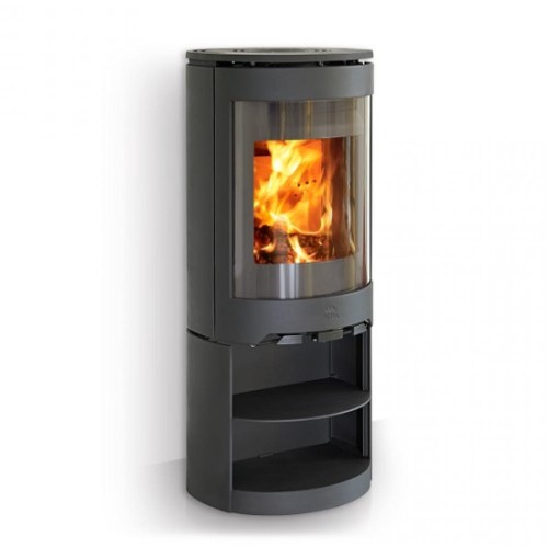 Jotul F 481 CB litinová konvekční kamna s podstavcem, černý lak
