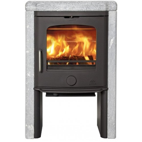 Jotul F 145 S krbová kamna, černý lak, mastkové obložení