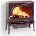 Jotul F 400 SE krbová kamna, hnědá majolika, dvířka bez ozdobných příček 30049853