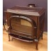 Jotul F 500 SE krbová kamna, hnědá majolika, dvířka bez ozdobných příček 30049977