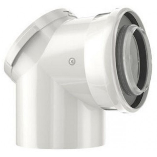 Junkers Koleno 80/125,90° s revizním otvorem (náhrada za AZB938) 7738112665