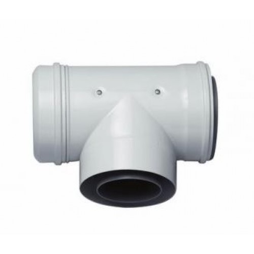 JUNKERS AZB 635/1 Revizní T-kus 90°, 7719002790 JUNKERS AZB 635/1 Revizní T-kus 90°, 7719002790