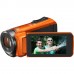 JVC GZ R315D FULL HD digitální vodotěsná videokamera, oranžová 35046122