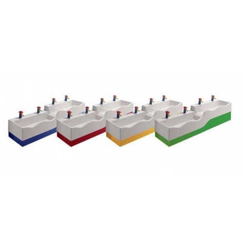 KERAMAG 4Bambini dět.umyv.1800x415,prav.,4-míst.,bílá 430050016 KERAMAG 4Bambini dět.umyv.1800x415,prav.,4-míst.,bílá 430050016