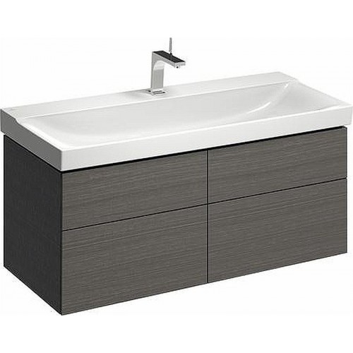 KERAMAG DESIGN Xeno2 skříňka pod umyv. 120 cm, 4 zásuvky, šedá 807222000 KERAMAG DESIGN Xeno2 skříňka pod umyv. 120 cm, 4 zásuvky, šedá 807222000