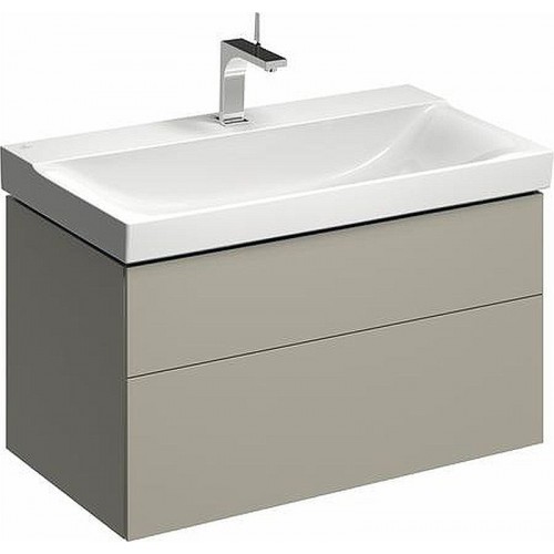 KERAMAG DESIGN Xeno 2 spodní skř.pod umyv.90 cm,2.zás. šedobéž.matná/greige 807291000 KERAMAG DESIGN Xeno 2 spodní skř.pod umyv.90 cm,2.zás. šedobéž.matná/greige 807291000