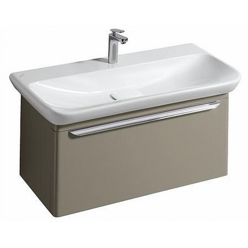 KERAMAG DESIGN myDay skříňka pod umyv. 88x41cm,šedobéž.matná,vč.LED 824102000 KERAMAG DESIGN myDay skříňka pod umyv. 88x41cm,šedobéž.matná,vč.LED 824102000