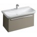 KERAMAG DESIGN myDay skříňka pod umyv. 88x41cm,šedobéž.matná,vč.LED 824102000