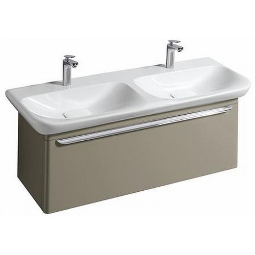 KERAMAG DESIGN myDay skříňka pod umyv. 116x41cm,šedobéž.matná,vč.LED 824132000 KERAMAG DESIGN myDay skříňka pod umyv. 116x41cm,šedobéž.matná,vč.LED 824132000