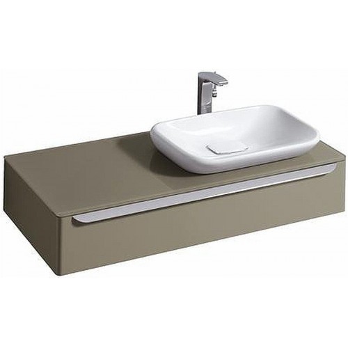 KERAMAG DESIGN myDay skříňka pod umyv. 115x41cm,otv.vpr.šedobéž.matná,vč.LED 824162000 KERAMAG DESIGN myDay skříňka pod umyv. 115x41cm,otv.vpr.šedobéž.matná,vč.LED 824162000