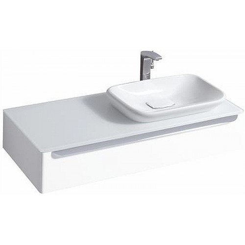 KERAMAG DESIGN myDay skříňka pod umyv. 115x41cm,otv.vpr.bílá matná,vč.LED 824163000