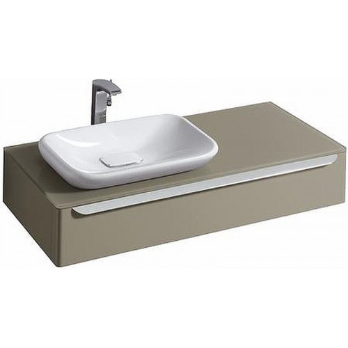 KERAMAG DESIGN myDay skříňka pod umyv. 115x41cm,otv.vl.šedobéž.matná,vč.LED 824262000 KERAMAG DESIGN myDay skříňka pod umyv. 115x41cm,otv.vl.šedobéž.matná,vč.LED 824262000