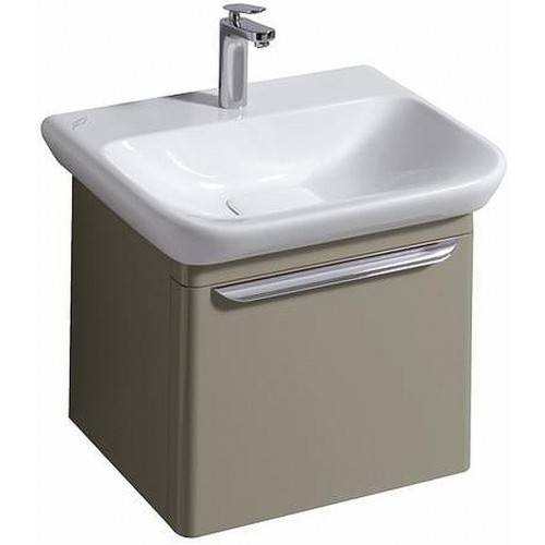 KERAMAG DESIGN myDay skříňka pod umyv. 49,5x41cm,šedobéž.matná,vč.LED Y824062000