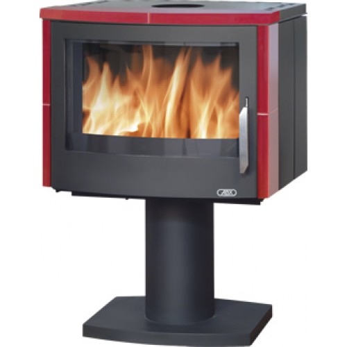 ABX Bergen 3034 manuál otočný krbová kamna na dřevo, kachle bordó ABX Bergen 3034 manuál otočný krbová kamna na dřevo, kachle bordó