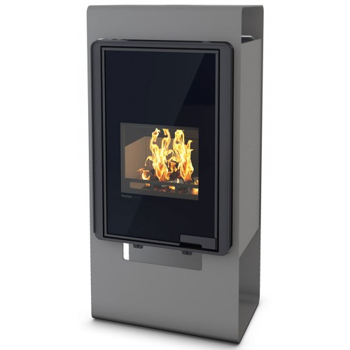 HS FLAMINGO DELUXE ® SINGA Krbová kamna 9kW, šedá HSF42-043