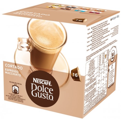 Kapsle Nescafé CORTADO 16 ks k Dolce Gusto