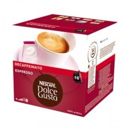 Kapsle Nescafé ESPRESSO bez kofeinu 16 ks k Dolce Gusto