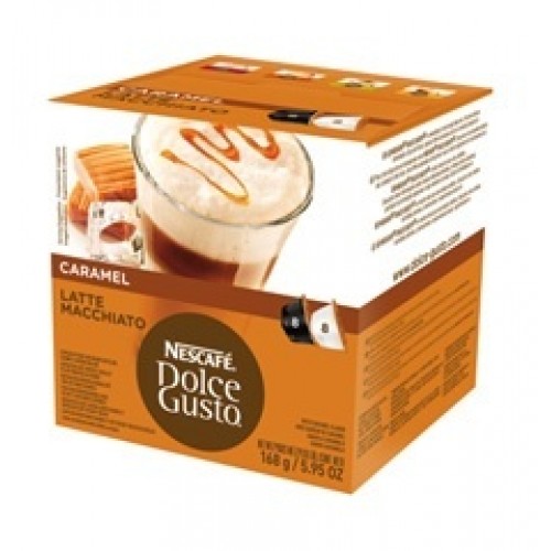 Kapsle Nescafé MACCHIATO CARAMEL 16 ks k Dolce Gusto