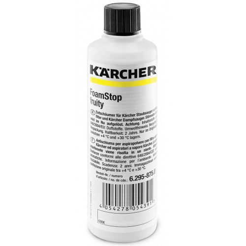 KÄRCHER FoamStop Odpěňovač s ovocnou vůní, 125ml 6.295-875.0