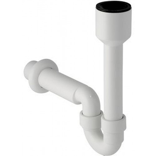 Geberit Zápach. uzávěrka s hrdlem pro výlevky a pisoáry, d 40 mm, alpská bílá 152.607.11.1