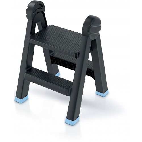 Keden TITAN LADDER Schůdky, 47x43,5x63cm, černá/modrá KLD4565
