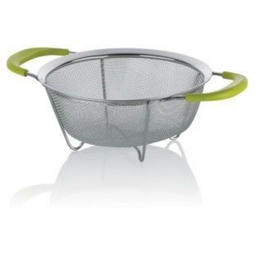 KELA Cedník nerez 19,5 cm COLINO zelený KL-11300