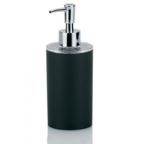 KELA Dávkovač mýdla DARK, ABS-plast černý KL-21737