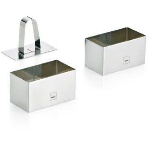 KELA Dezertní tvarovací kroužky DECORE 3ks, nerez 18/10 KL-10784