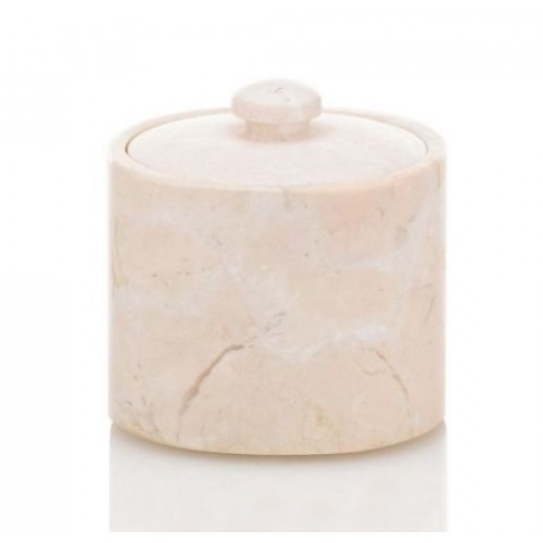 KELA Dóza na vatu MARBLE, mramor béžový KL-18767