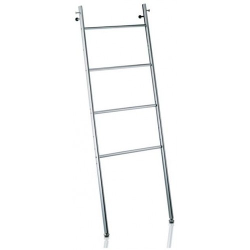 KELA Držák na ručníky LUNIS, chromová ocel, šikmý 4 příčky KL-21988