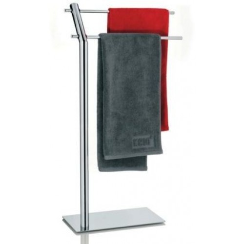 KELA Dvojdržák ručníků MACARIO kov 37x20x86cm KL-22866