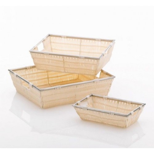 KELA Koš NOBLESSE PP plast, krémový 33x25x10 cm KL-21118 KELA Koš NOBLESSE PP plast, krémový 33x25x10 cm KL-21118