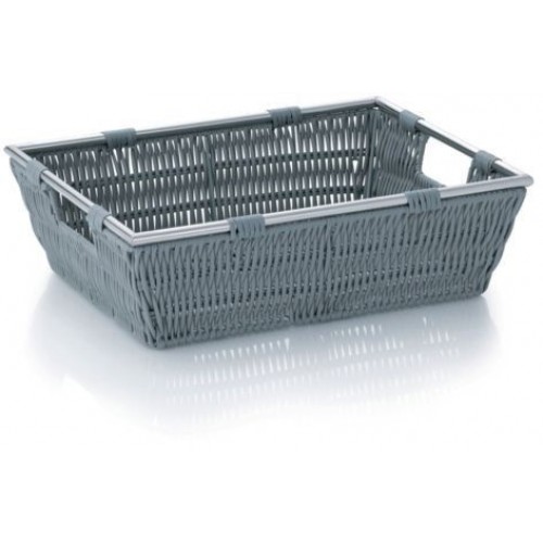 KELA Koš NOBLESSE PP plast, světle šedý 33x25x15 cm KL-21616 KELA Koš NOBLESSE PP plast, světle šedý 33x25x15 cm KL-21616