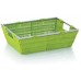 KELA Koš NOBLESSE PP plast, světle zelený 33x25x10 cm KL-22606