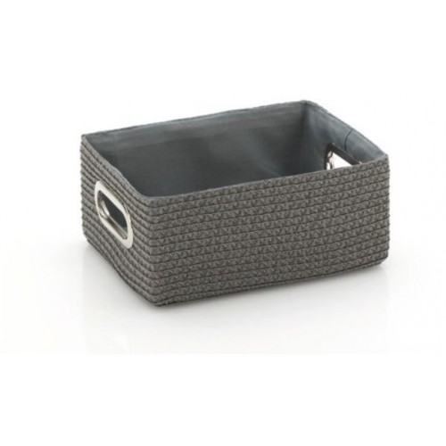 KELA Koš RIMOSSA 28x20x12cm, plast šedý, kovový úchyt KL-21842 KELA Koš RIMOSSA 28x20x12cm, plast šedý, kovový úchyt KL-21842
