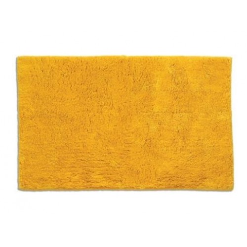KELA koupelnová předložka 80x50 cm LADESSA UNI žlutá KL-22114